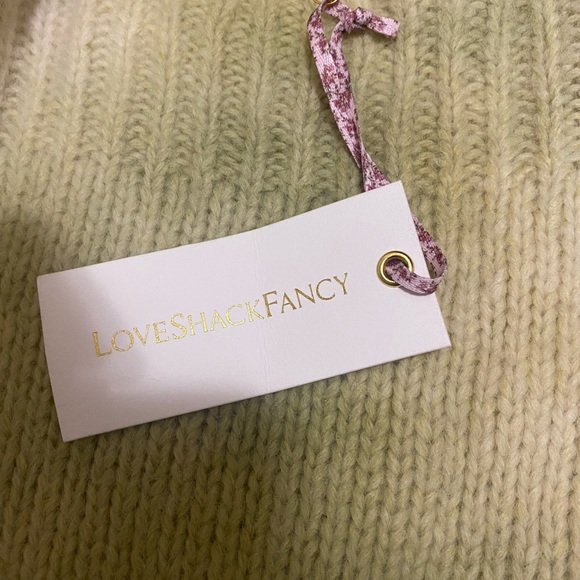 LoveShackFancy - Women’s Rosie Pullover Sweater - Green - Picture 8 of 9